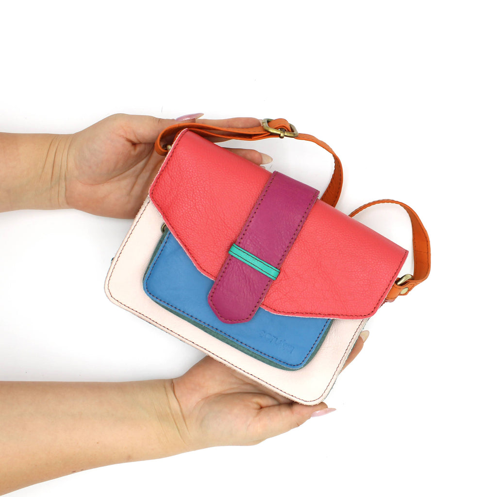 Soruka Grace Reversible Leather Handbag