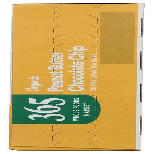 Whole Foods Market Organic Chocolate Chip Peanut Butter Granola Bar, 8 Count