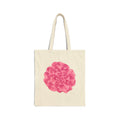 Peony Canvas Tote Bag – Eco Friendly Everyday Carry