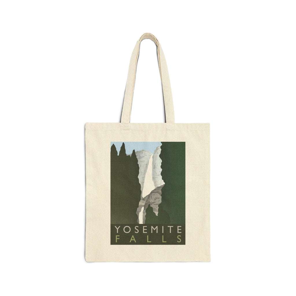 Yosemite Falls Canvas Tote Bag – Eco Friendly Everyday Carry