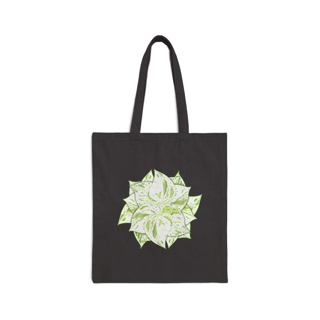 Snow Queen Pothos Canvas Tote Bag – Eco Friendly Everyday Carry