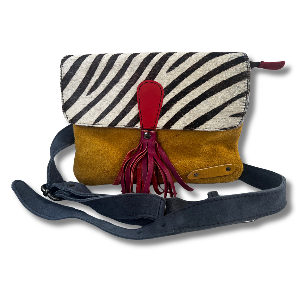 Soruka Juliette Print · Leather Belt Bag