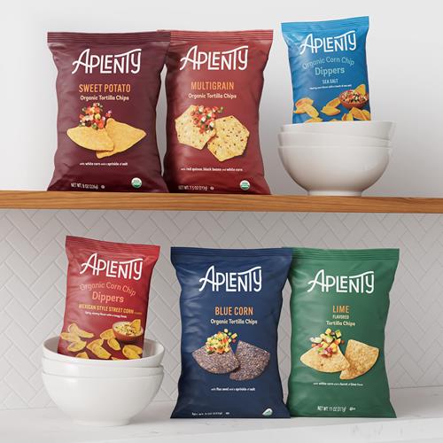 Aplenty Organic Mexican Style Street Corn Chip Dippers, 9.75 Oz