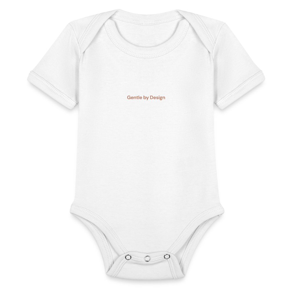 Gentle by Design Organic Short Sleeve Baby Bodysuit