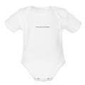 Pure from the Start Organic Short Sleeve Baby Bodysuit