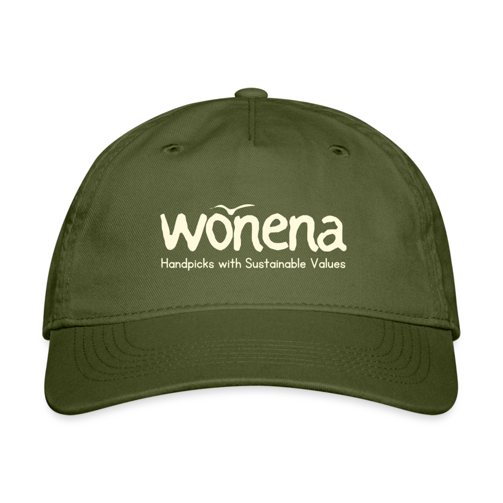 Unisex Organic Cotton Organic Baseball Cap - Dark