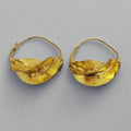African Fulani Earrings, Hand Made in Mali