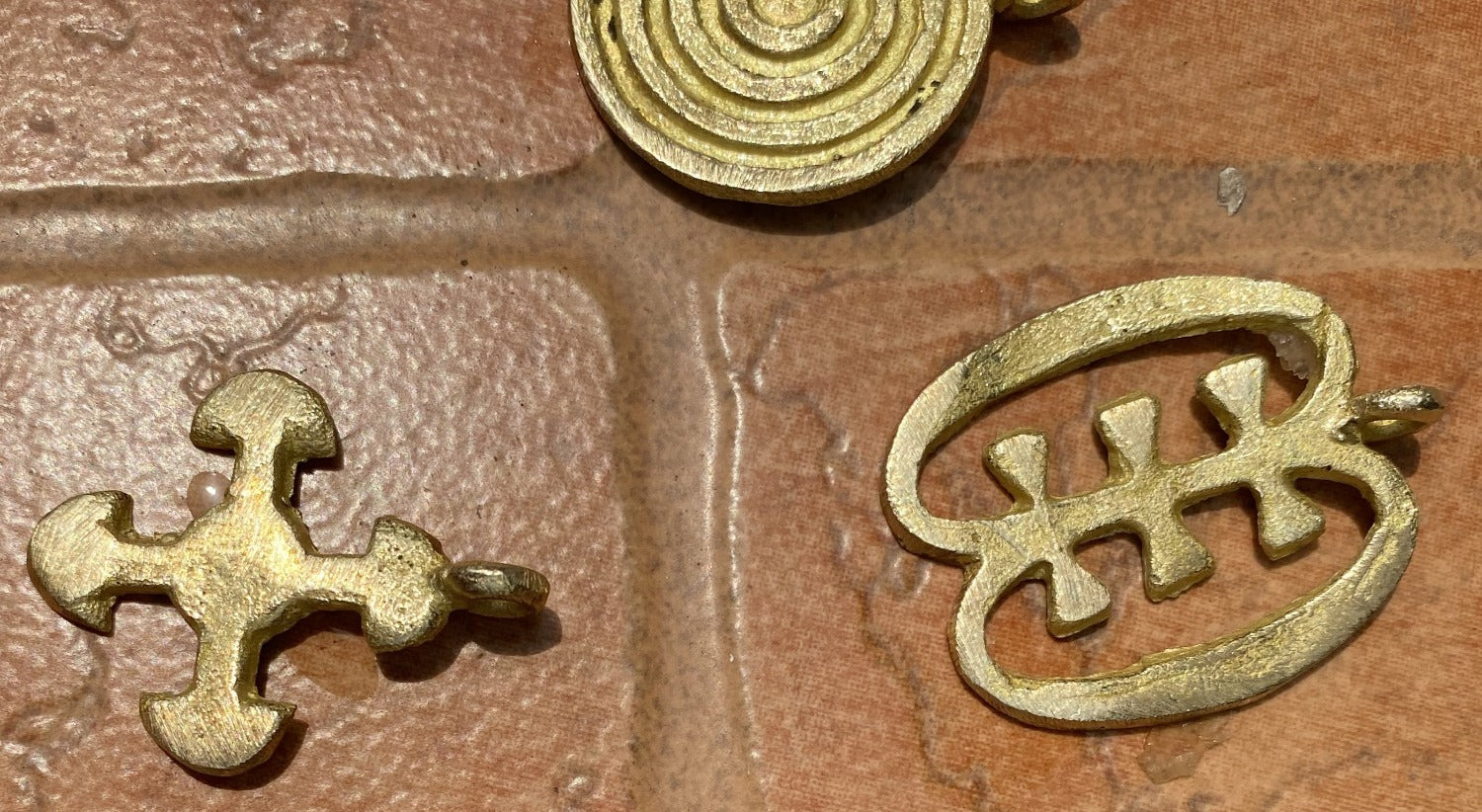 Adinkra Heart Pendant