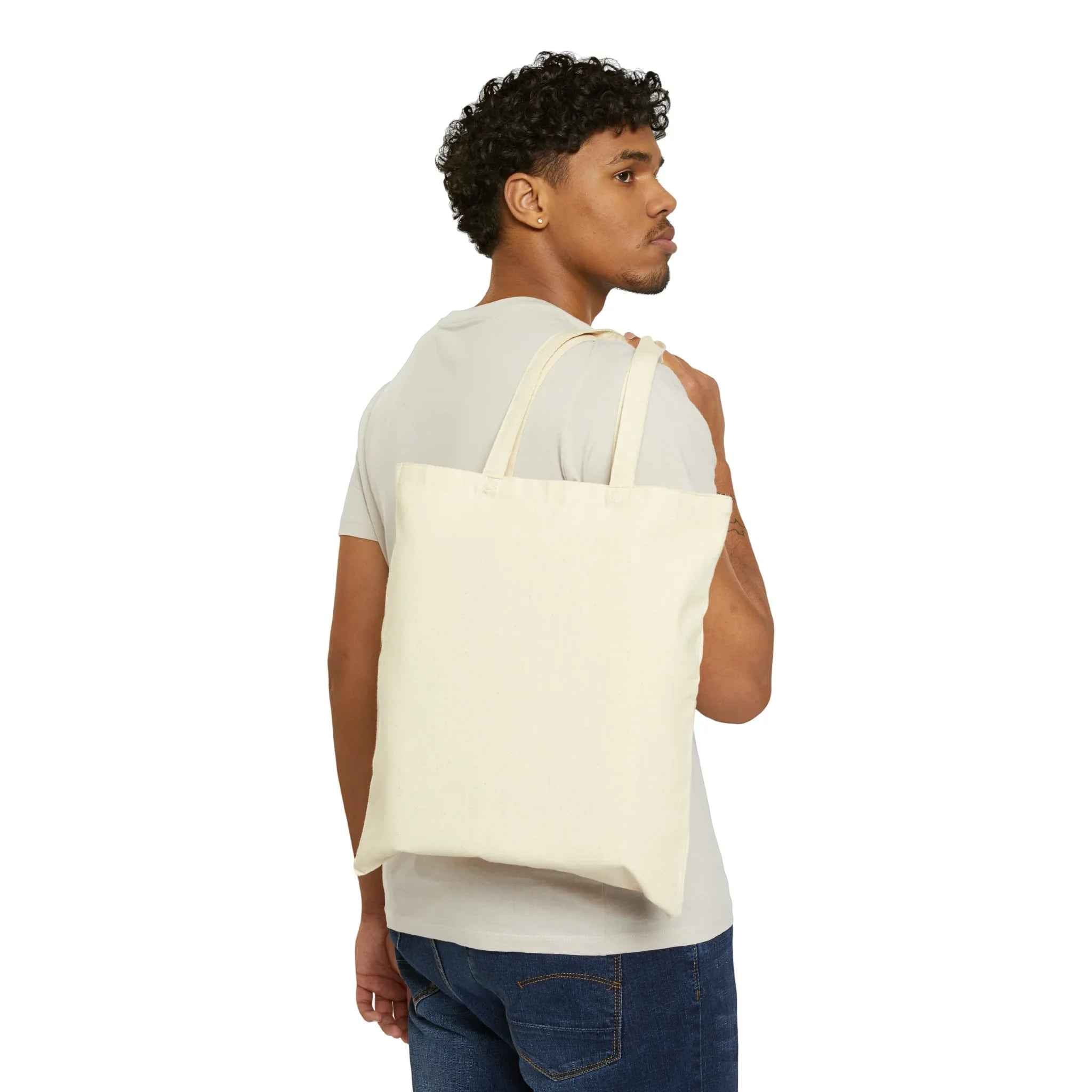 Echeveria Violet Queen Succulent Canvas Tote Bag – Eco Friendly Everyday Carry