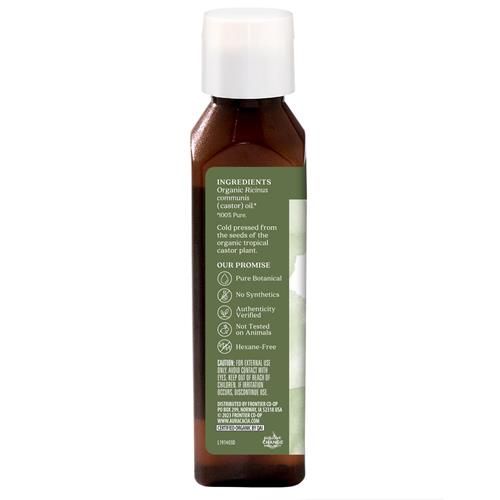 Aura Cacia Organic Skin Care Oil, Castor, 4 Fluid Ounce