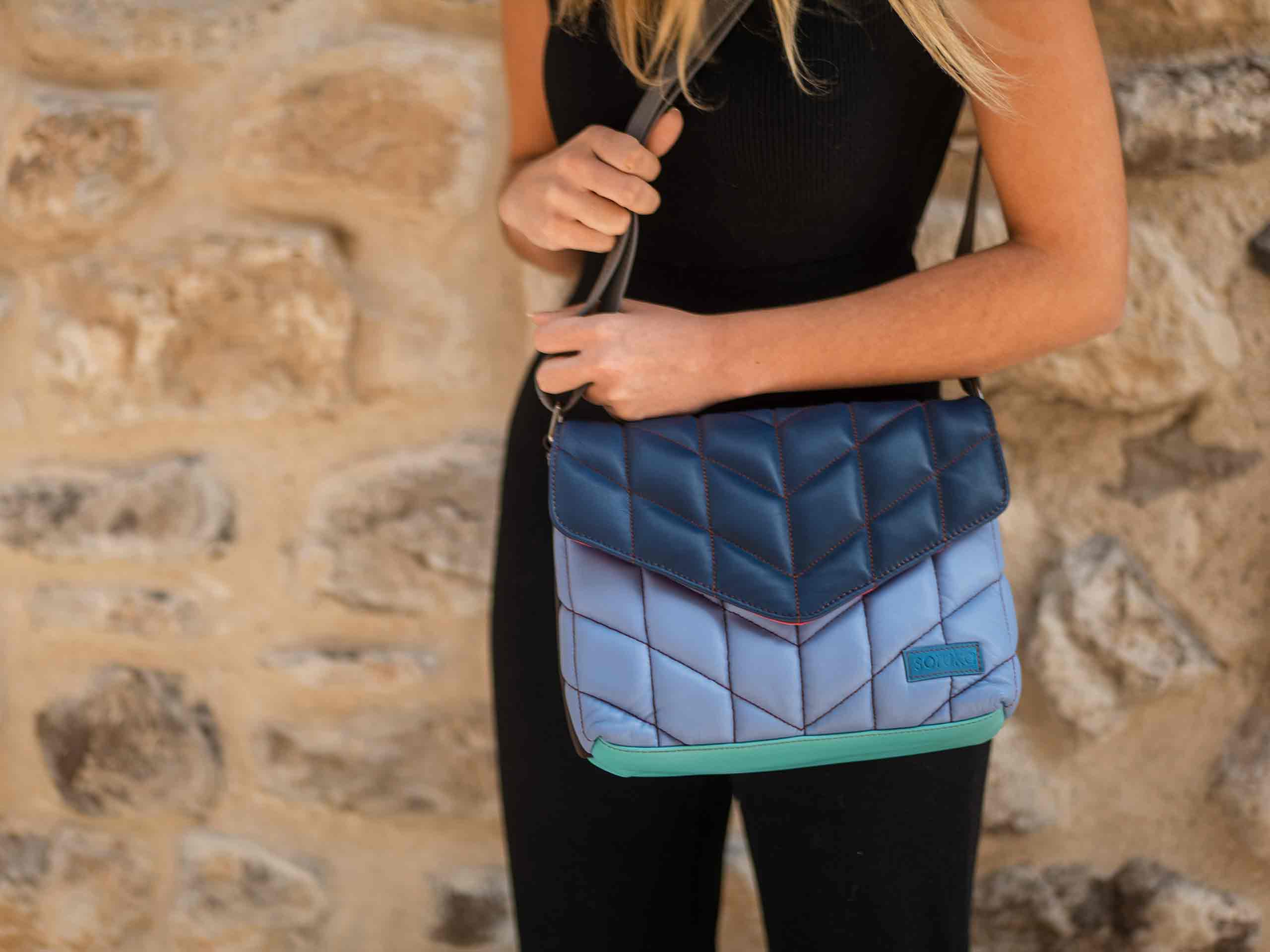 Soruka Santorini Leather Crossbody Bag