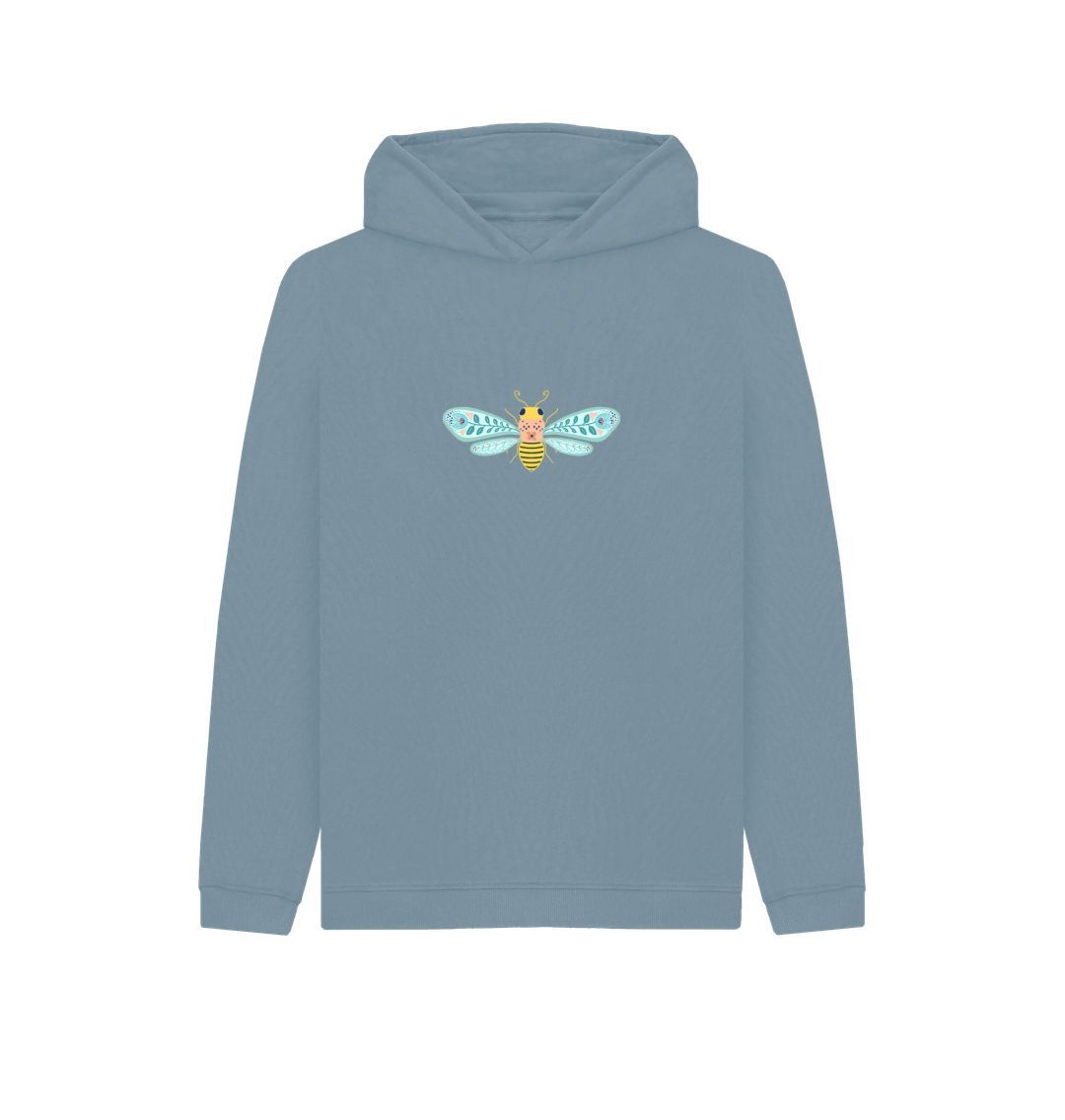 Cozy Bee Pullover Hoodie Sweatshirt Assorted Colors (Kids)