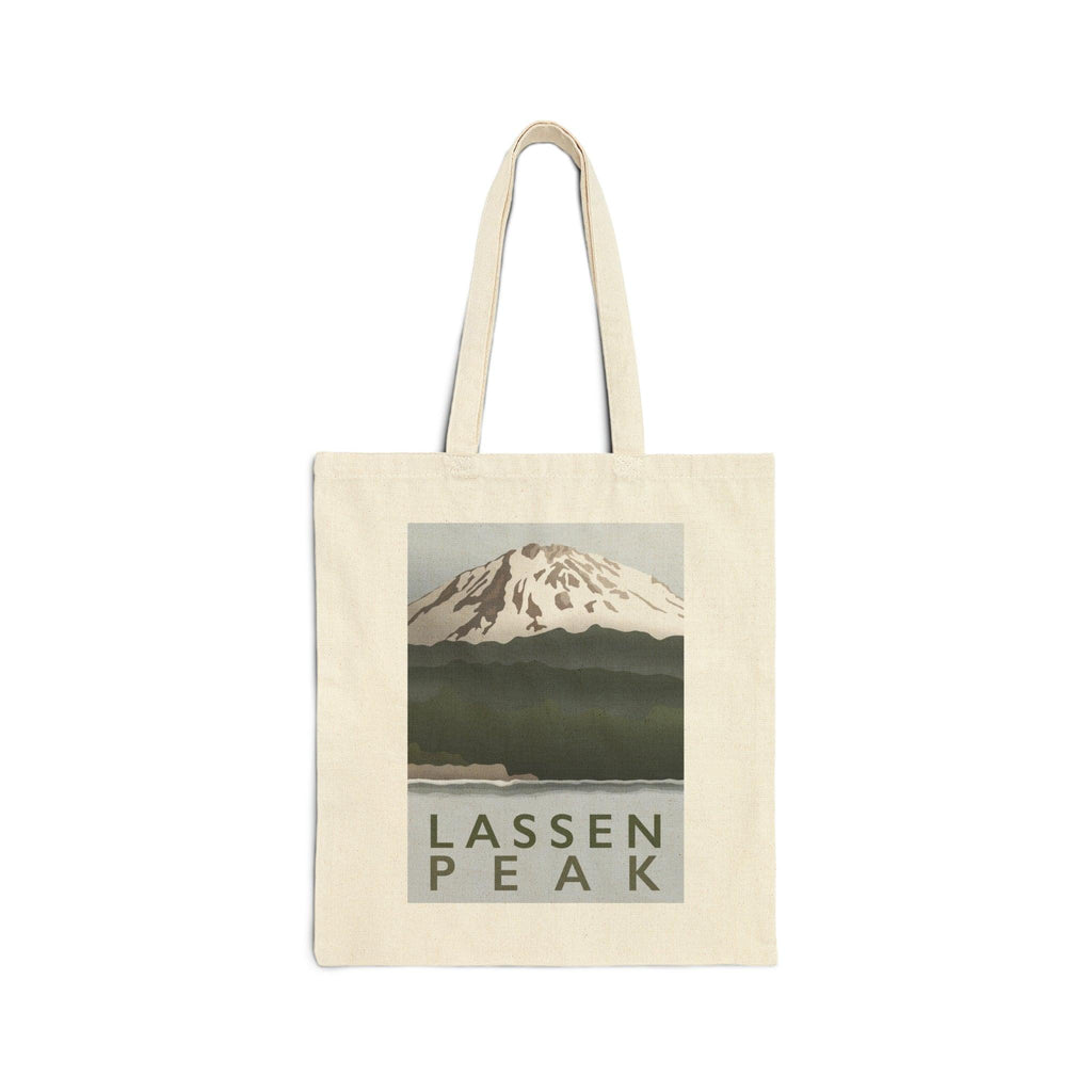 Lassen Peak Canvas Tote Bag – Eco Friendly Everyday Carry