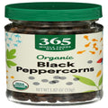 Whole Foods Market Organic Black Peppercorns, 1.87 Ounce