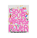 "Love is Our Greatest Form of Power" 100% Recycled Vertical Puzzle (Pink)