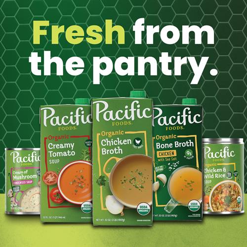 Pacific Foods Organic Cashew Carrot Ginger Soup, 32 Oz Carton