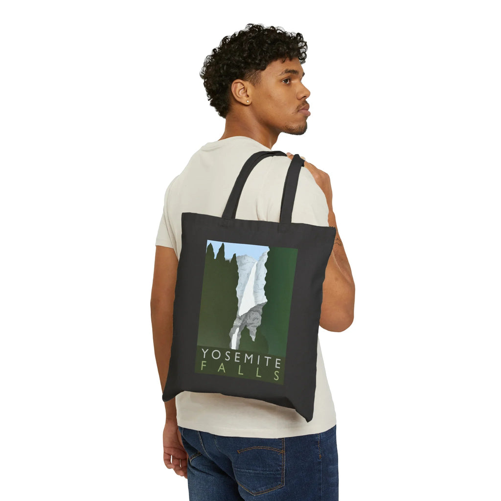 Yosemite Falls Canvas Tote Bag – Eco Friendly Everyday Carry