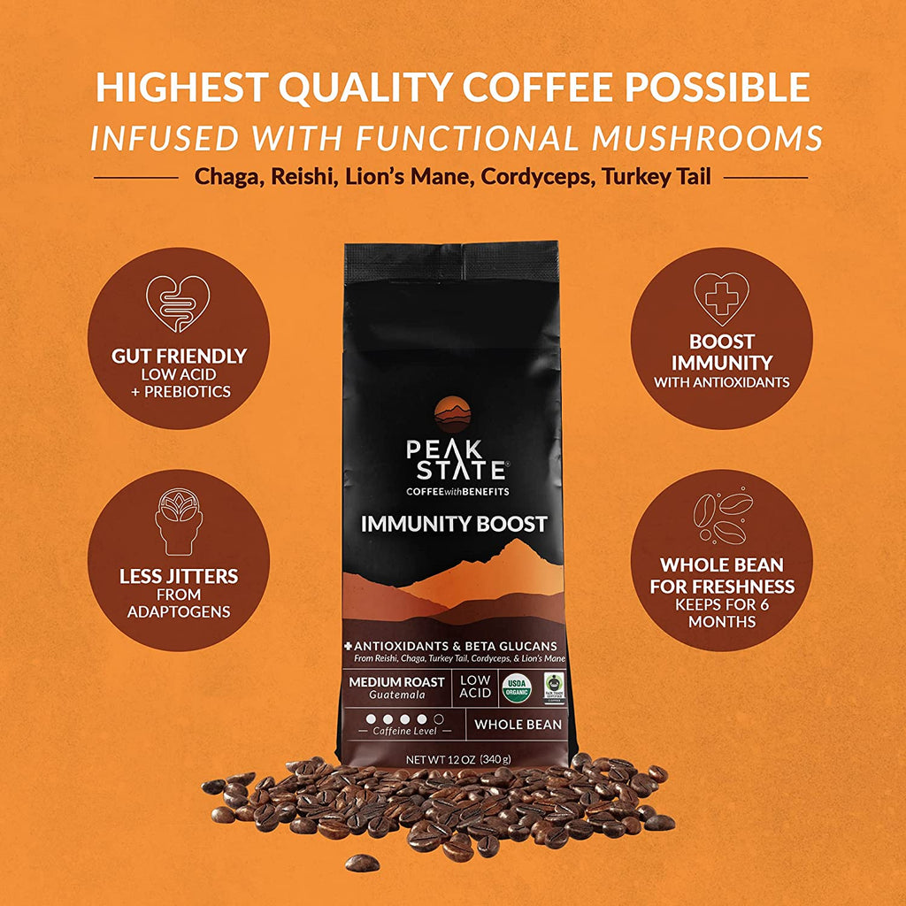 [FM] IMMUNITY BOOST Medium Roast - 5lb Whole Bean