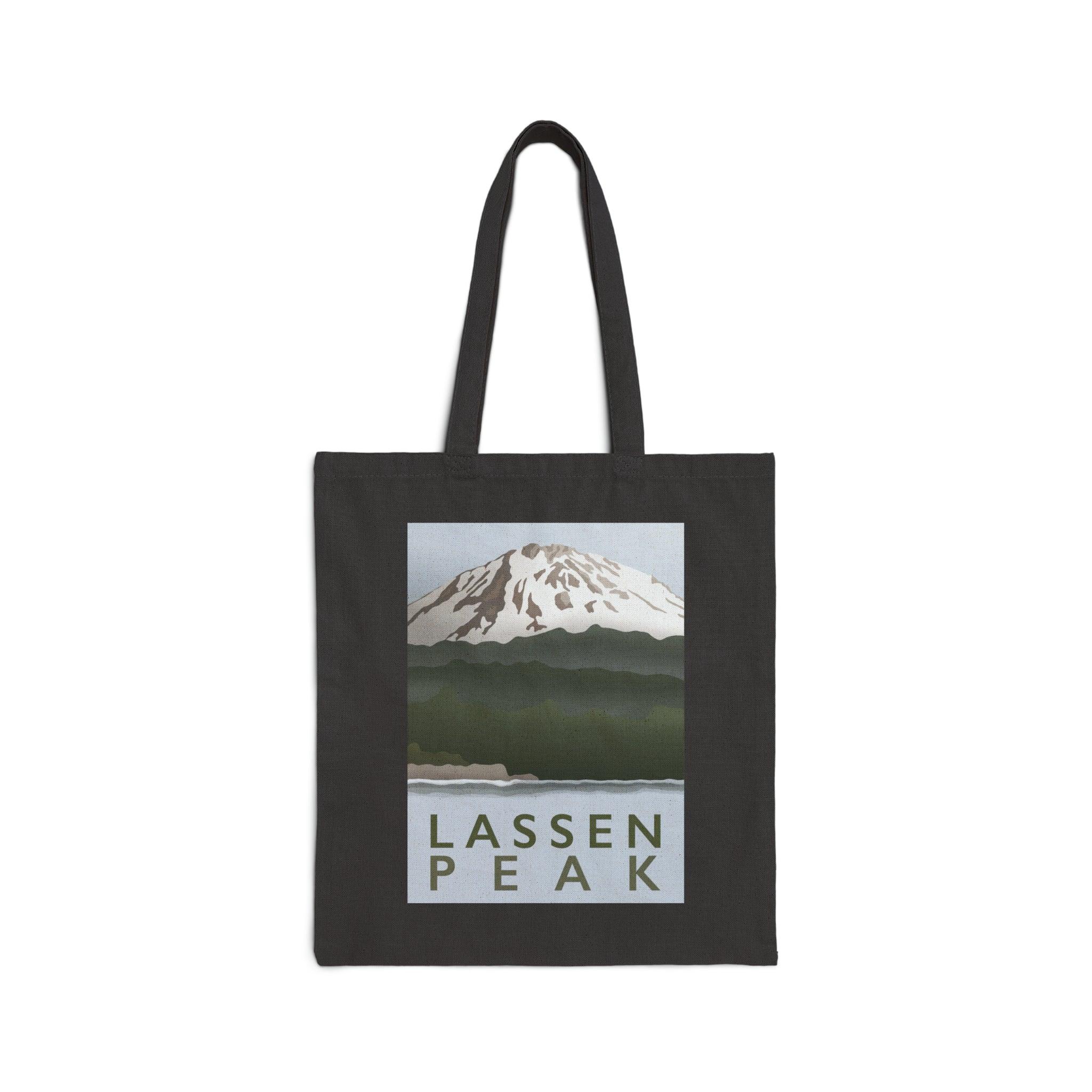 Lassen Peak Canvas Tote Bag – Eco Friendly Everyday Carry