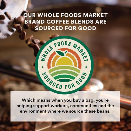 Whole Foods Market, Organic Café La Duena Coffee, Medium Roast, Whole Bean, 12 Ounce