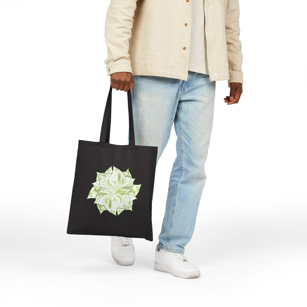 Snow Queen Pothos Canvas Tote Bag – Eco Friendly Everyday Carry