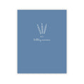 Birthday Memory Book- Blue Candles