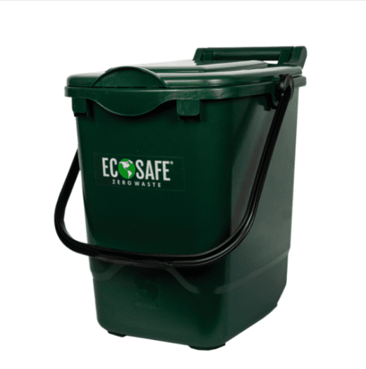 [Out Of Stock Until July 2026] EcoSafe 6 Gallon Bin Caddy & Liners (QTY: 1 Bin + 24 Liners)