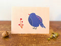 Eco Recycled 4x6 Greeting Cards w. Hand-Drawn Art + Recycled Envelopes, Blank inside - Assorted (Words of Love)