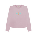 Cozy Bee Pullover (Adult - Rose, Light Green & Dusty Blue)