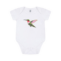 Hummingbird Organic Onesie - White (Celebrate Pollinators)
