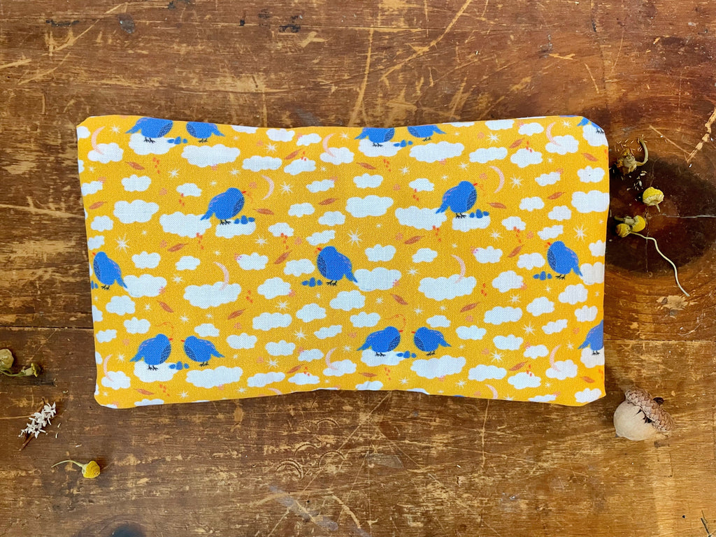 Build Your Own Custom Wellness Box with Organic Eye Pillow, Tea, Soy Candle & Greeting Card w. Envelope