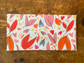 Scented Serenity Organic Eye Pillow - Love Leaves & Teacups on White (Love in Bloom Collection)
