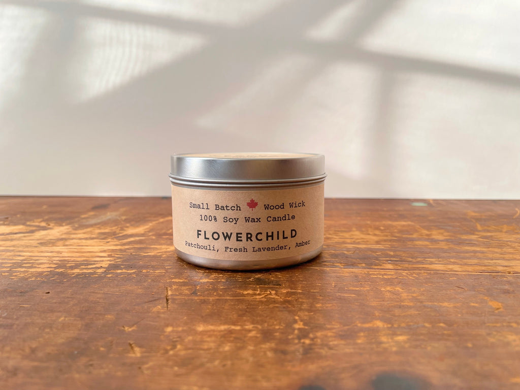 Golden Light: Soy Crackling Wick Eco-Candles - Assorted (Grow & Bloom)