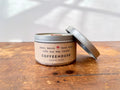 "Coffeehouse" Soy Crackling Wick Eco-Candle - Roasted Coffee Scent (Shine On)