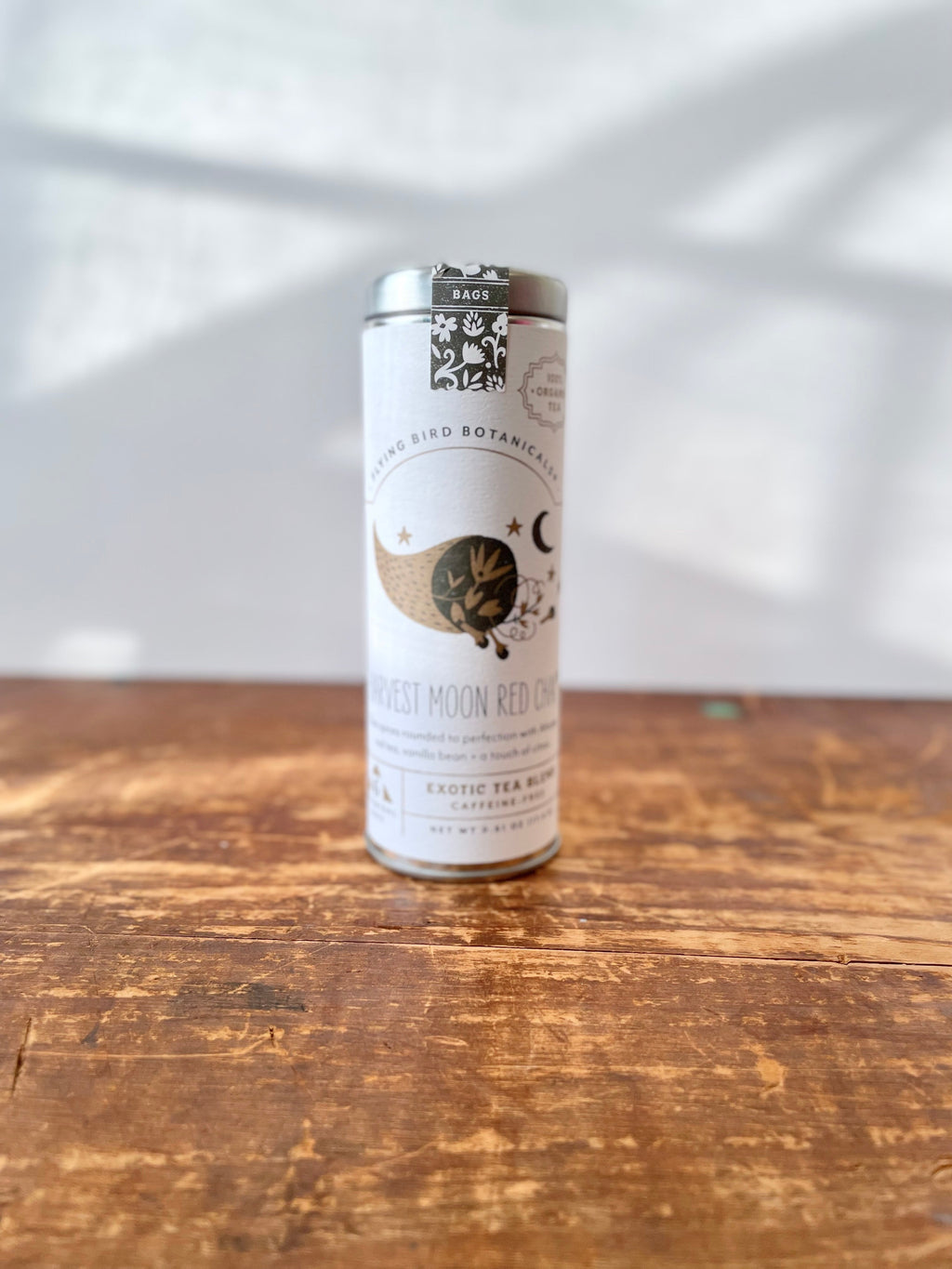 "Scrumptious Spice" Organic Tea Gift Set w. Honey & Tea Towel (Restful Brew)