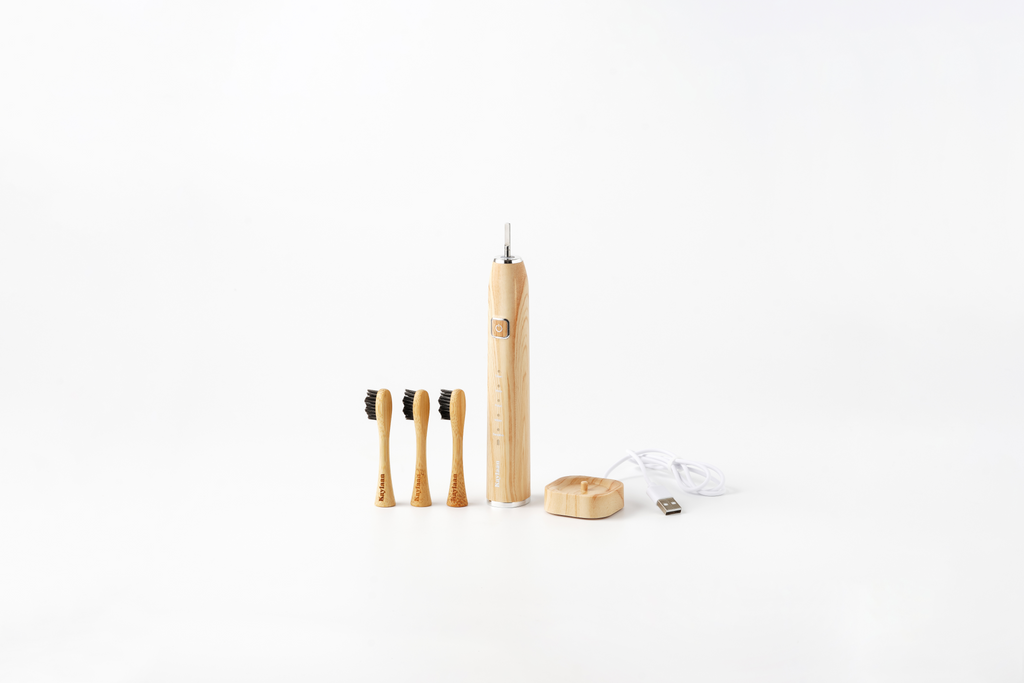 Kaylaan Bamboo Electric Toothbrush