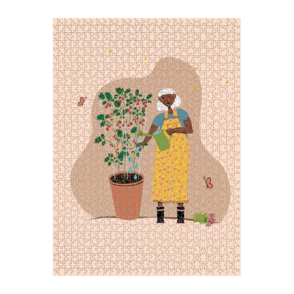Joyful Tomato Gardener 100% Recycled Vertical Puzzle