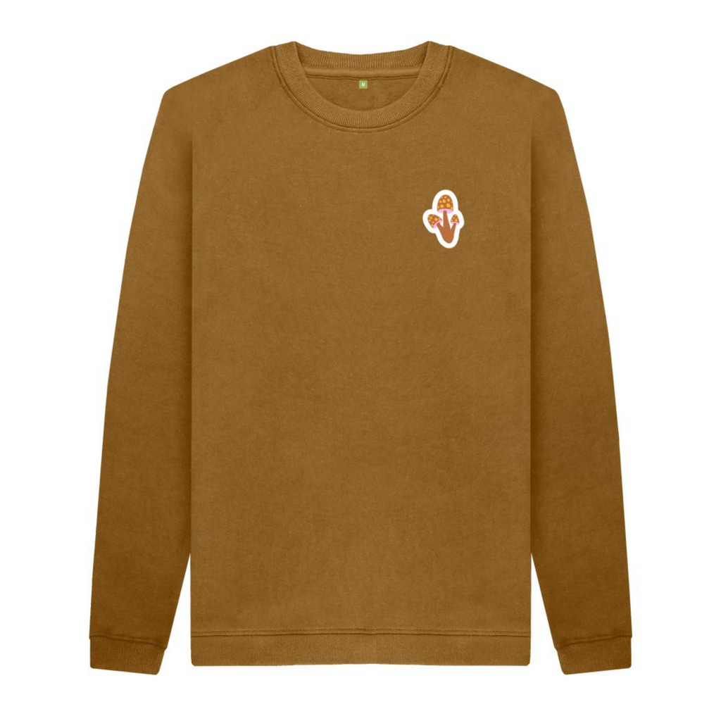 Mushrooms 100% Organic Cotton Cozy Pullover (Remill)