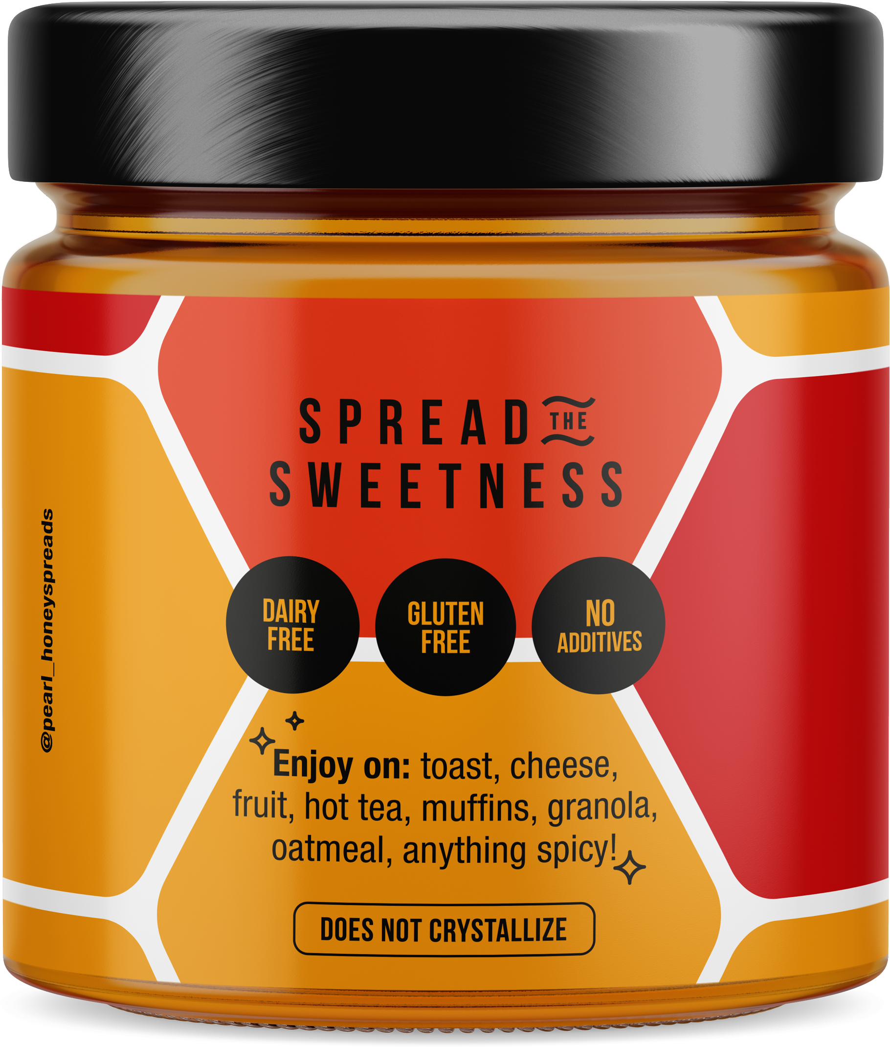 Spicy creamed honey