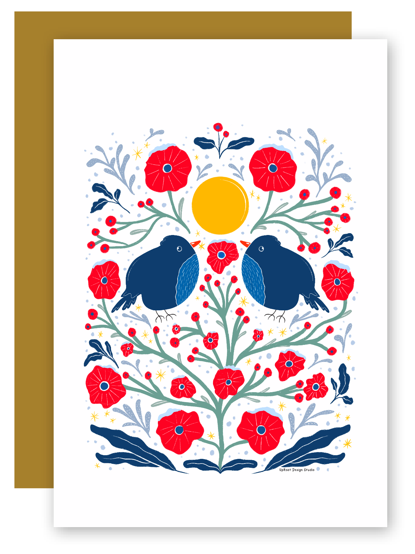 Build Your Own Custom Wellness Box with Organic Eye Pillow, Tea, Soy Candle & Greeting Card w. Envelope