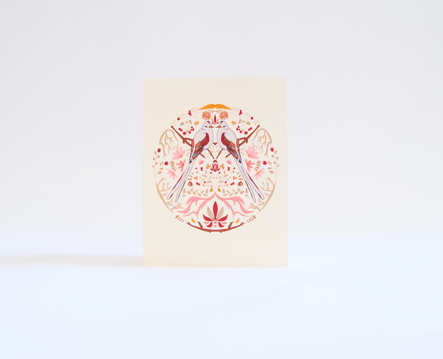 Eco Recycled 4x6 Greeting Cards w. Hand-Drawn Art + Recycled Envelopes, Blank inside - Assorted (Grow & Bloom)