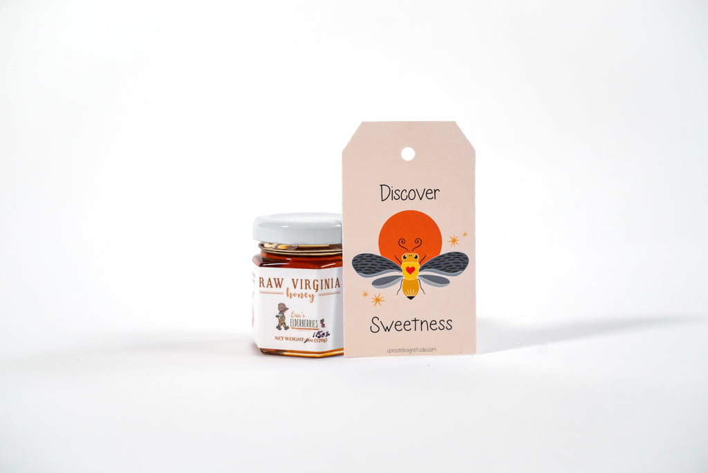 Build Your Own Custom Tea Time Gift Set with Honey and Two Teas + Tea Towel of Your Choice