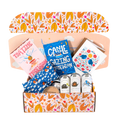 "Winter Wellness" Gift Box: Chamomile Eye Pillow, Uplifting Teas, Honey, Soy Candle & Greeting Card (Winter Dreaming)