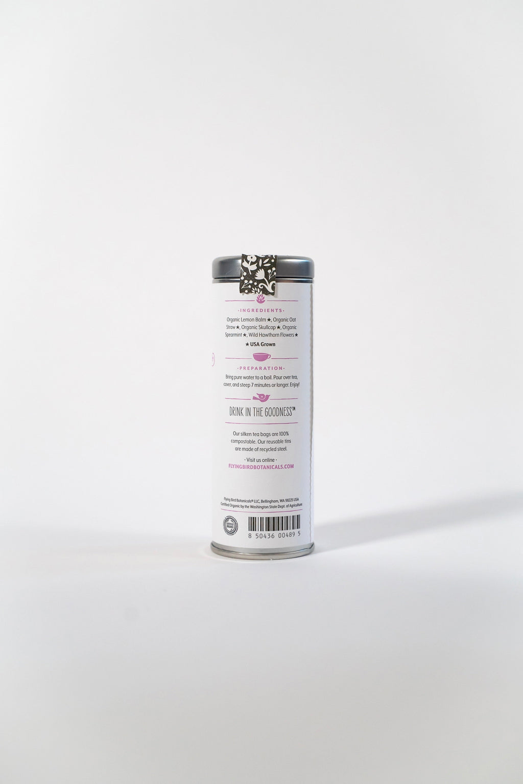 Organic Tea Time Tin - 6 Eco-Teabags (Assorted)