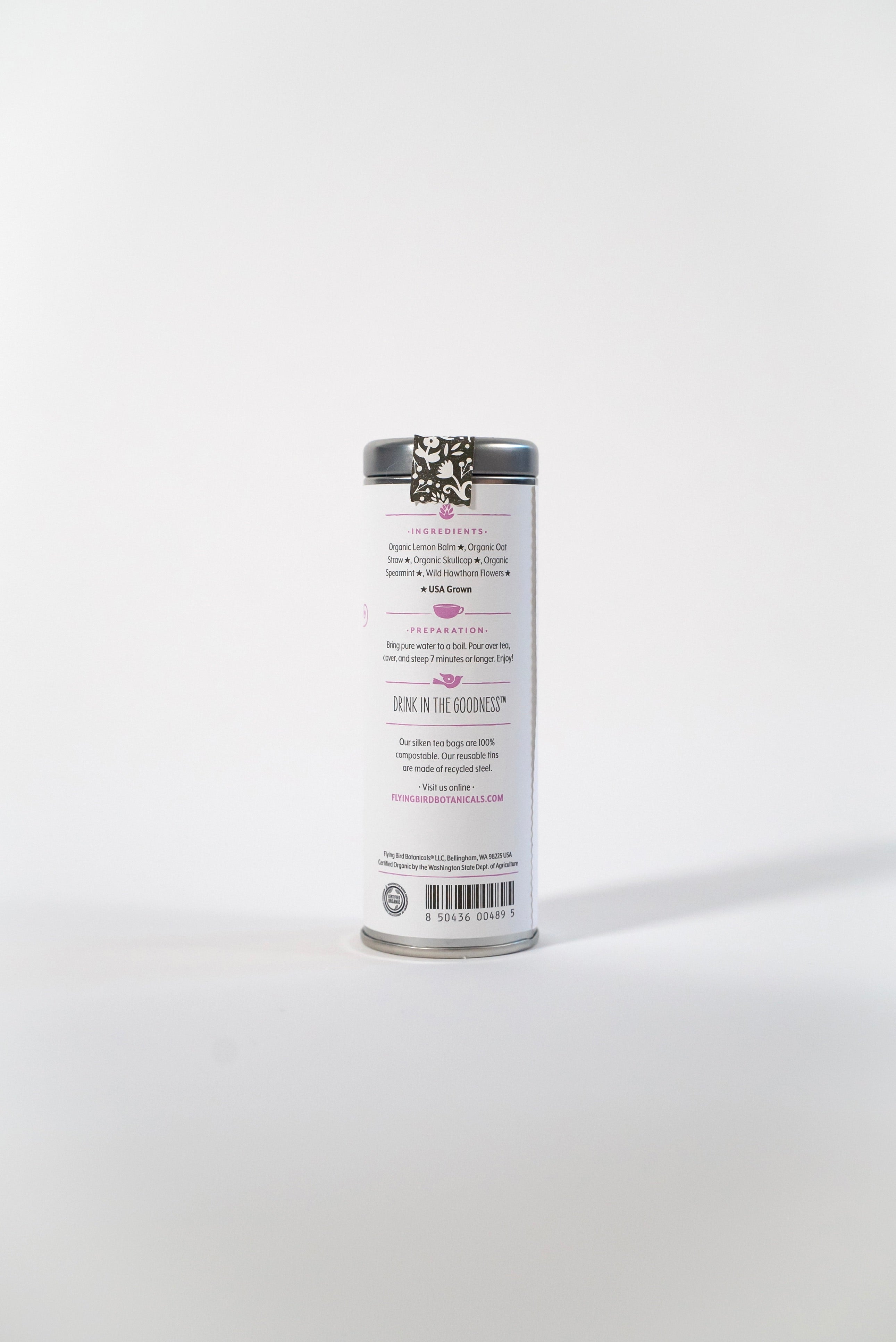 Organic Tea Time Tin - 6 Eco-Teabags (Assorted)