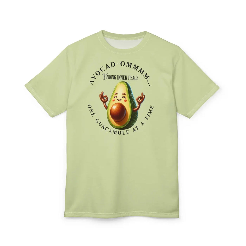 Avocado Om Unisex Tee – Eco-friendly Clothing - Dipaliz