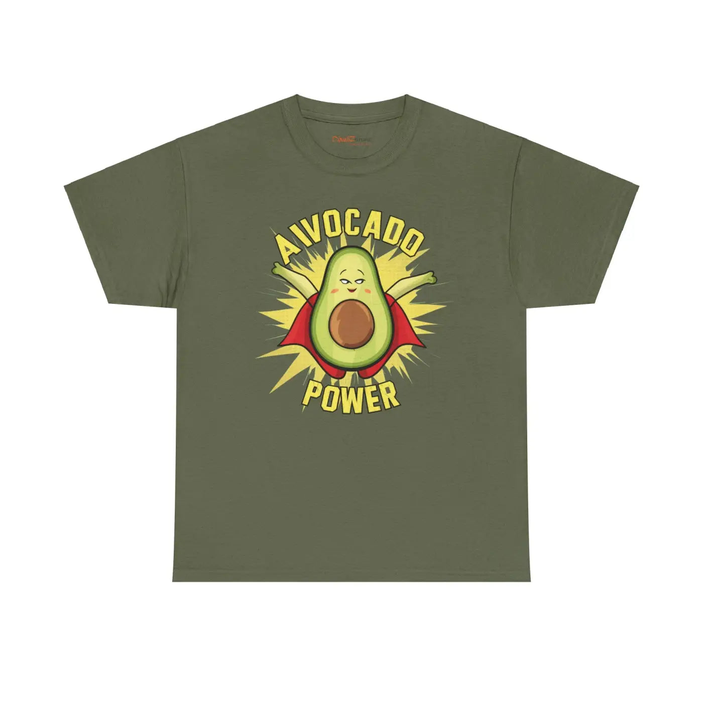 Avocado Power T-shirt – Eco-friendly Cotton - Dipaliz