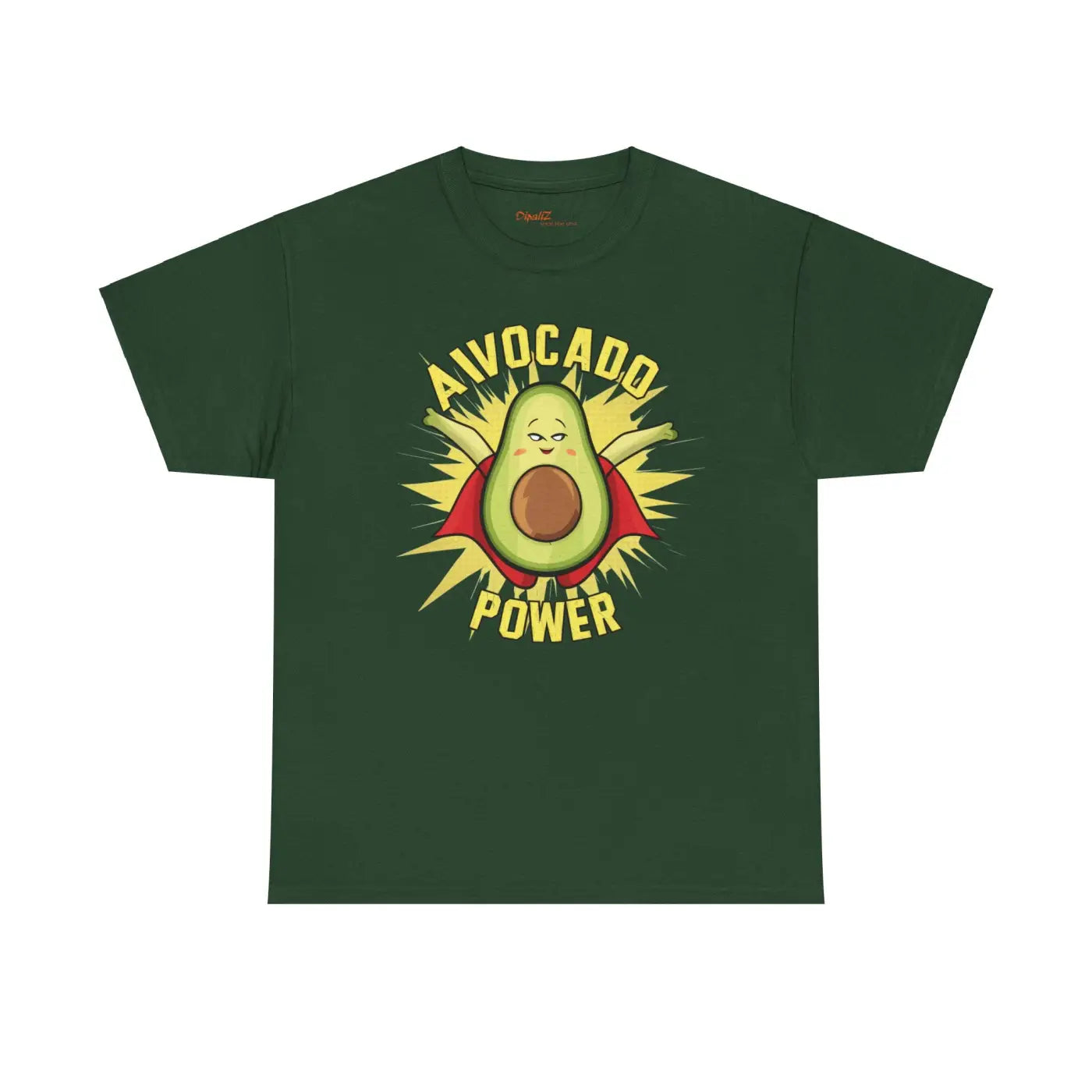 Avocado Power T-shirt – Eco-friendly Cotton - Dipaliz