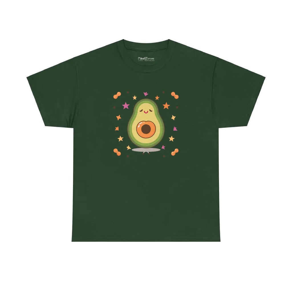 Cotton Avocado Tee – Eco-friendly Clothing - Dipaliz