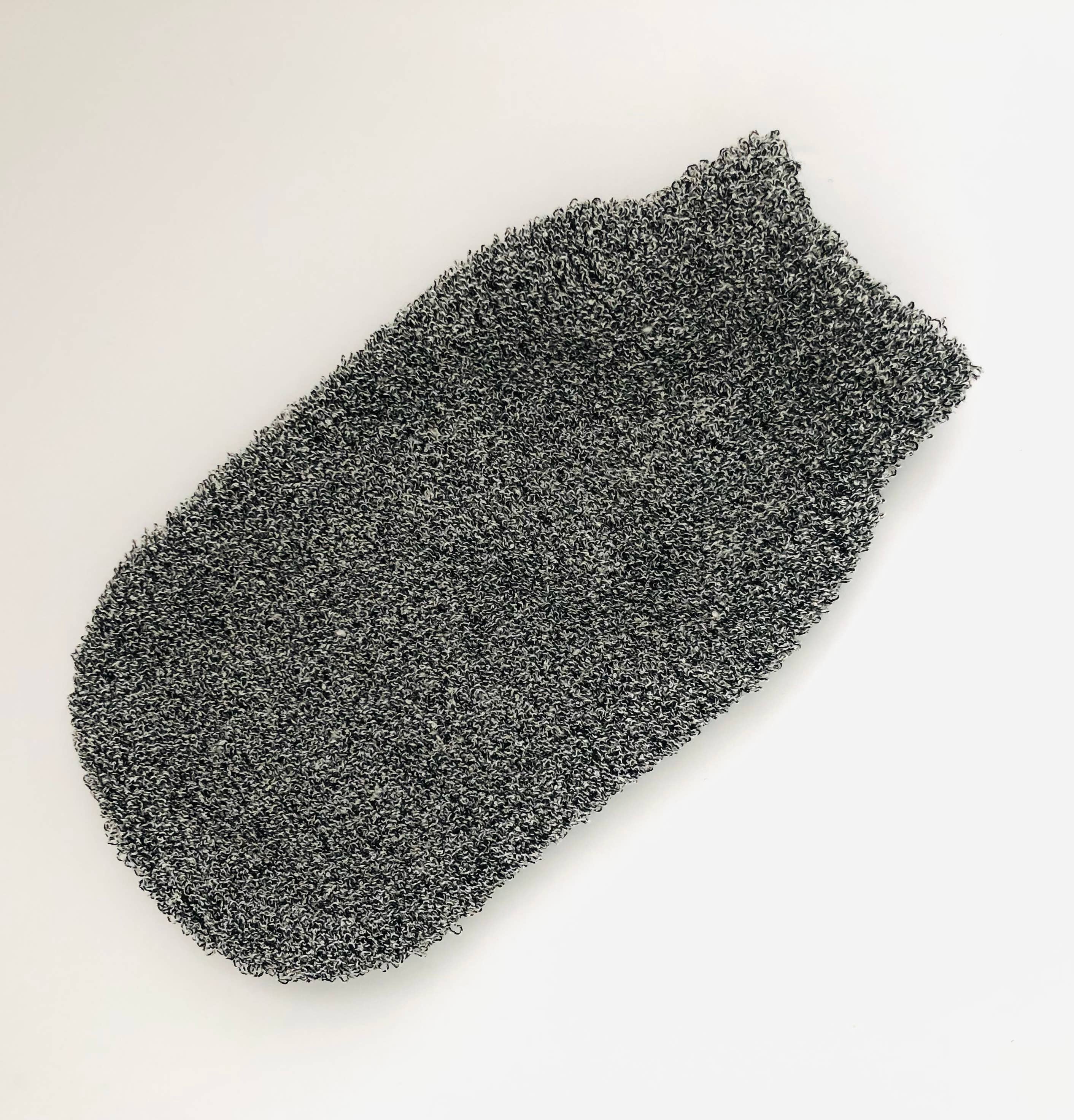 EcoFreax Bath hemp fiber body exfoliating scrubber glove